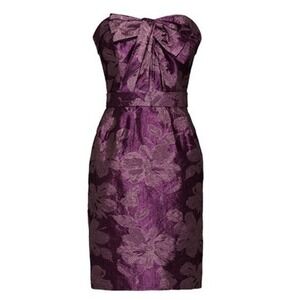 NWT White By Vera Wang VW360144 Bridesmaid‎ Cocktail Midi Dress Women 4 China